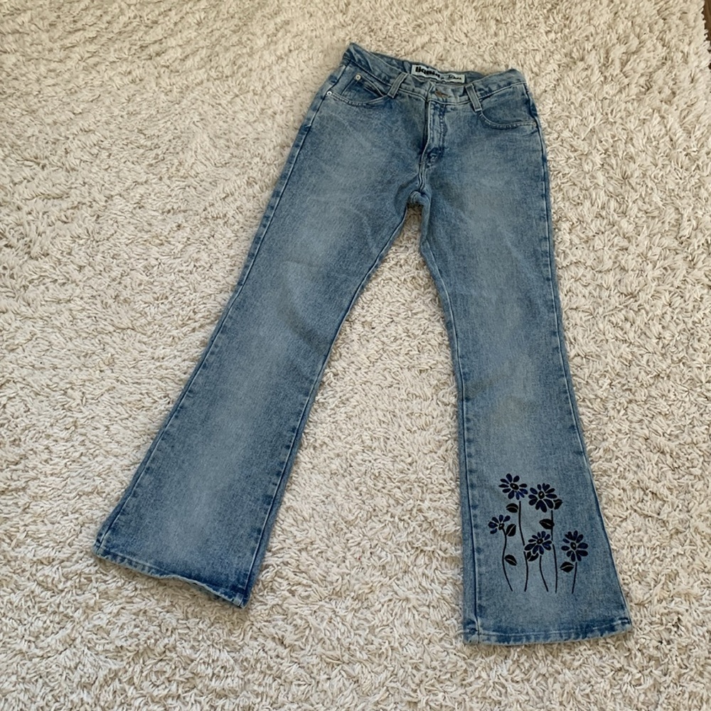 Vintage Y2K liquid x jeans